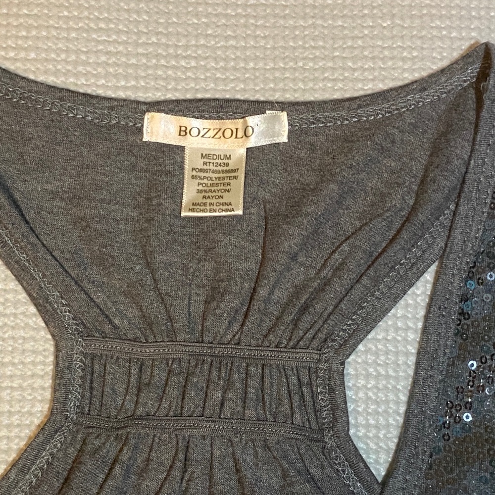Bozzolo sequin tank top - Picture 5 of 8